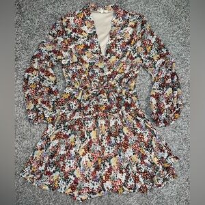 Entro Multicolor Floral Dress